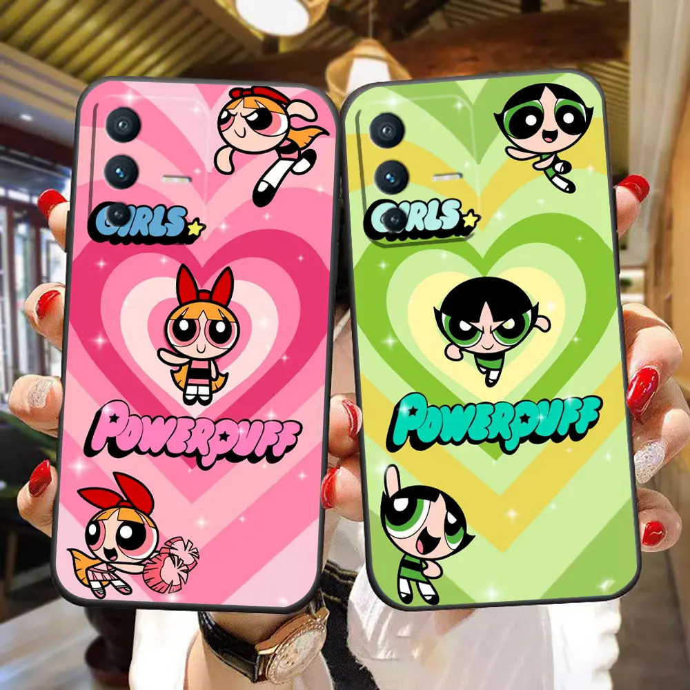 

Funny The P-Powerpuff Girls Phone Case For VIVO V50 V40 S1 V15 V17 V20 SE V21 V23 V23E V25 V25E V27 V27E V29 V29E V30 PRO Case
