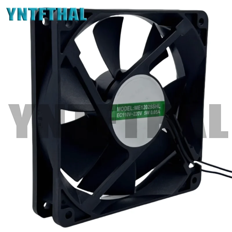 جديد ME12025SHL 0.05A 12CM EC110V إلى 220V مروحة تبريد