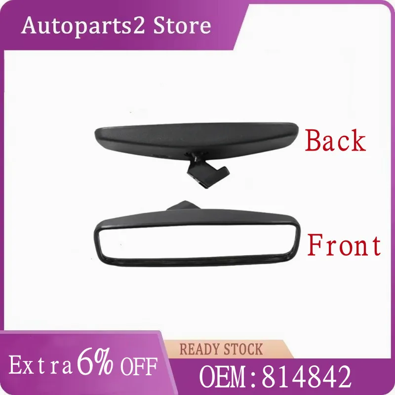 

814842 Interior Car Rearview Mirror For Peugeot Citroen Renault 106 205 206 207 306 307