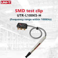 UNI-T Four-terminal Kelvin Test Clip SMD Test Clip Bridge Test Lead Capacitance Inductor Clip 100KHZ UTR-L100K-H UTR-L100KS-H
