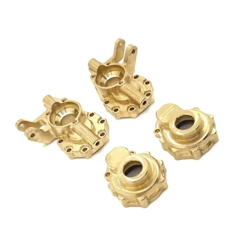 

Рулевая чашка переднего моста для WLtoys 104006 104010 104020 104026, латунный комплект обновленных деталей, аксессуары для радиоуправляемого автомобиля OP
