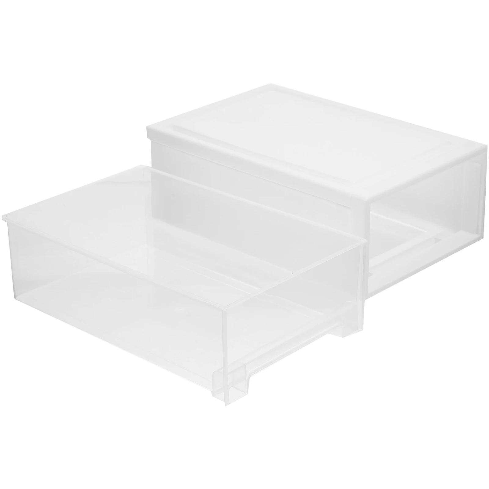

1 pc Drawer Style Underwear Storage Box Large Capacity Clothes Organizer Home Accessories Socks Container Dust Proof Damp