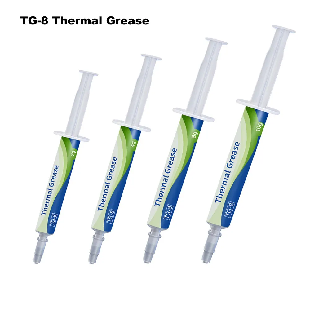 FEHONDA Thermal Grease TG-8 8.5W/m·K High Performance Thermal Paste Non-Conductive Silicone Plaster for PC CPU GPU PS4 Cooling