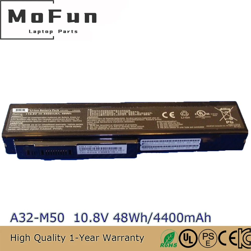 New Genuine A32-M50 A32-N61 Battery for Asus N53DA N53JF N53SV M50VN X5MSM G51JX