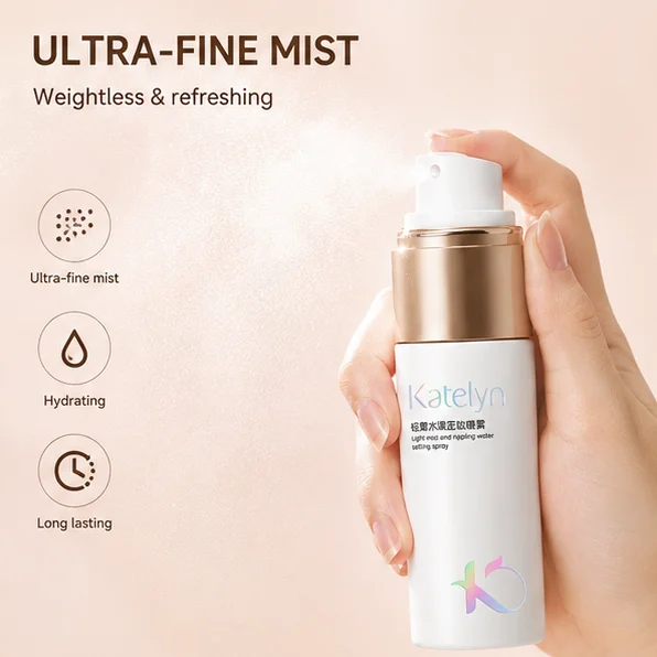 All Day Makeup Setting Spray Waterproof Smudge Proof Oil Control Fine Mist Quick Dry Makeup Fix Spray Lock Foundation