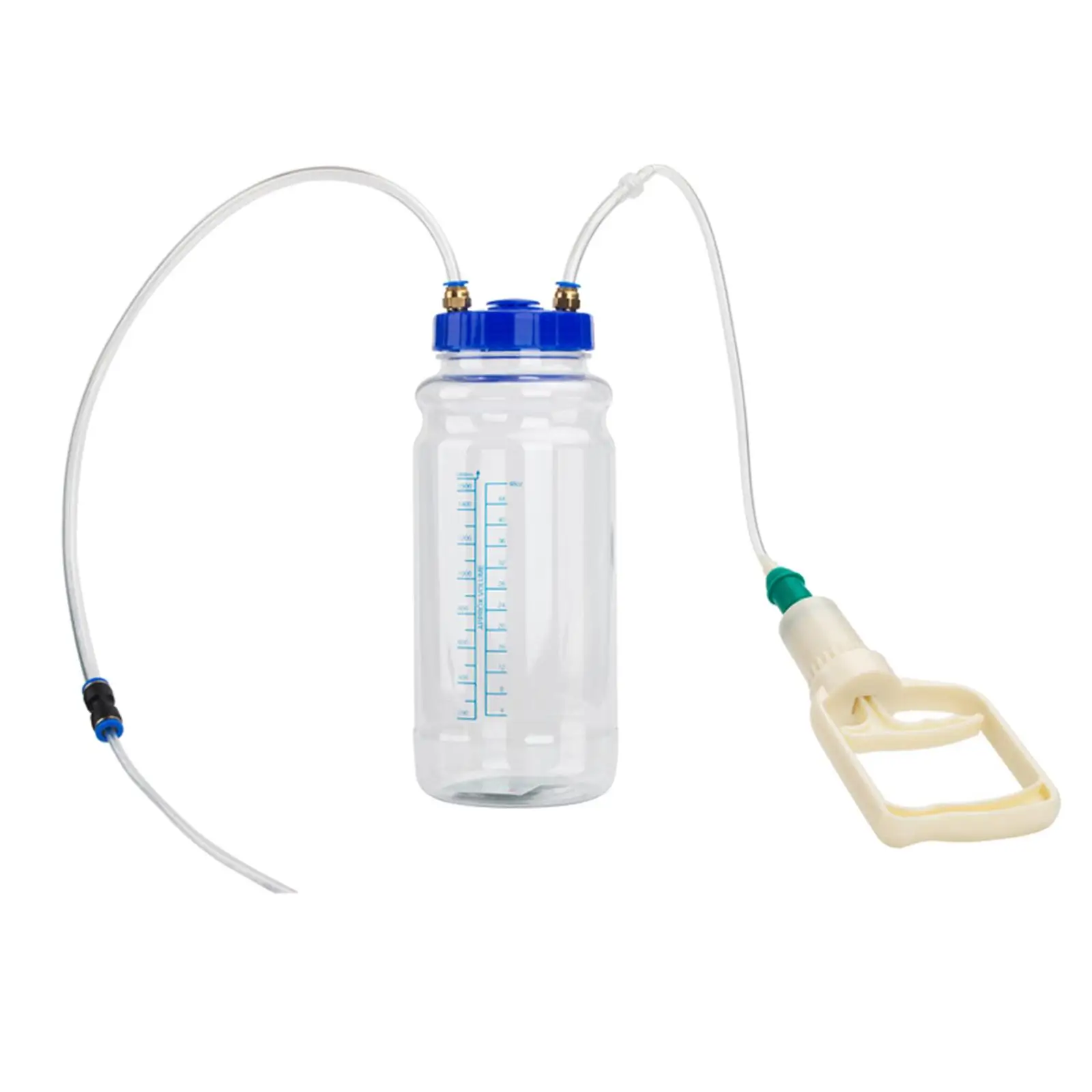 Manual Oil Change Artifact Hand Pump Engine Vacuum Tool Set with Clear 2L Container for Car Diesel Maintenance