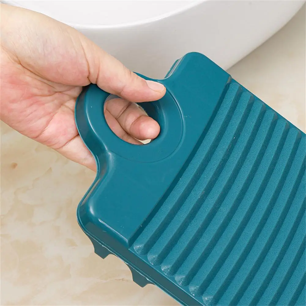 Plastic Antislip Wash-board Mini Hangable Thicken Washing Board Cloth Socks Cleaning Tool Soft Gentle And Not To Hurt Your Hand