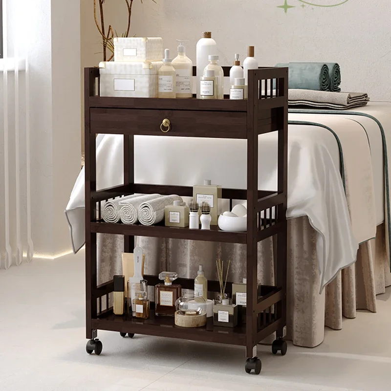 

Hairdressing Rolling Trolley Tool Storage Nordic Luxury Salon Trolley Professional Nordic Rollwagen Salon Furniture