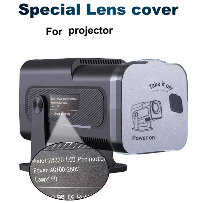 APPLIA-Projector HY320 Accessories Lens Cover Dustproof Shell Waterproof Protector Essential Projector Accessory