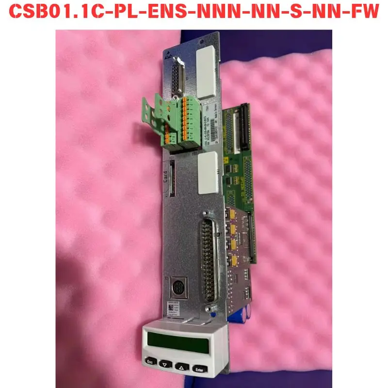 Used OEM disassembled parts Axis card CSB01.1C-PL-ENS-NNN-NN-S-NN-FW Functional test OK Fast delivery