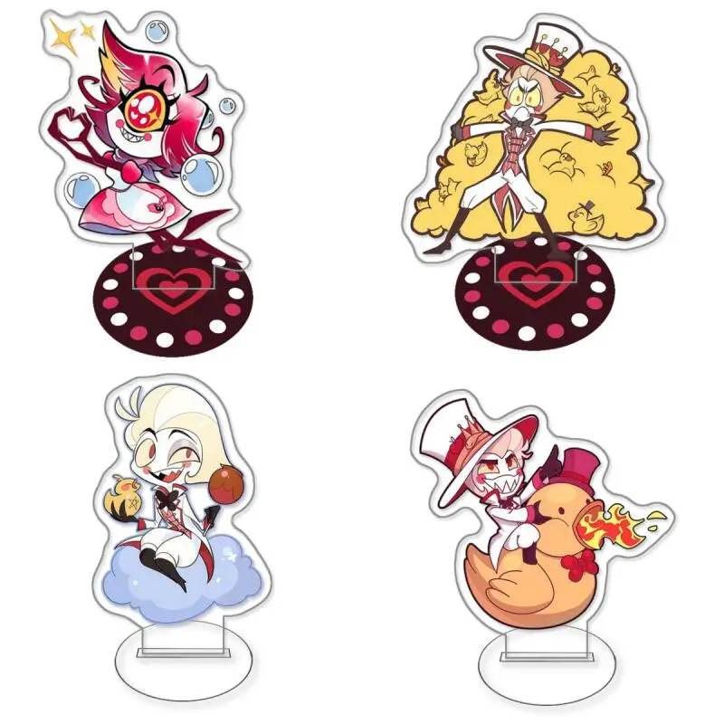 Anime Cartoons Acrylic Stand for Alastor Lucifer Q Version A