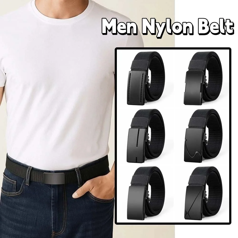 cinto-masculino-ajustavel-de-nylon-com-textura-em-tecido-de-cor-solida-fivela-automatica-duravel-e-resistente-para-calcas-jeans