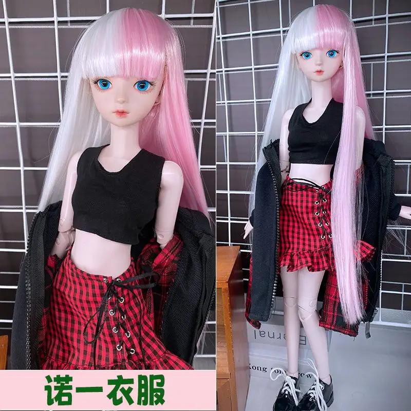 ل 60 سنتيمتر ملابس دمية باربي مجموعة يي لولي الحب روح الجليد الأميرة تنورة أحذية الجوارب اكسسوارات شعبية #6