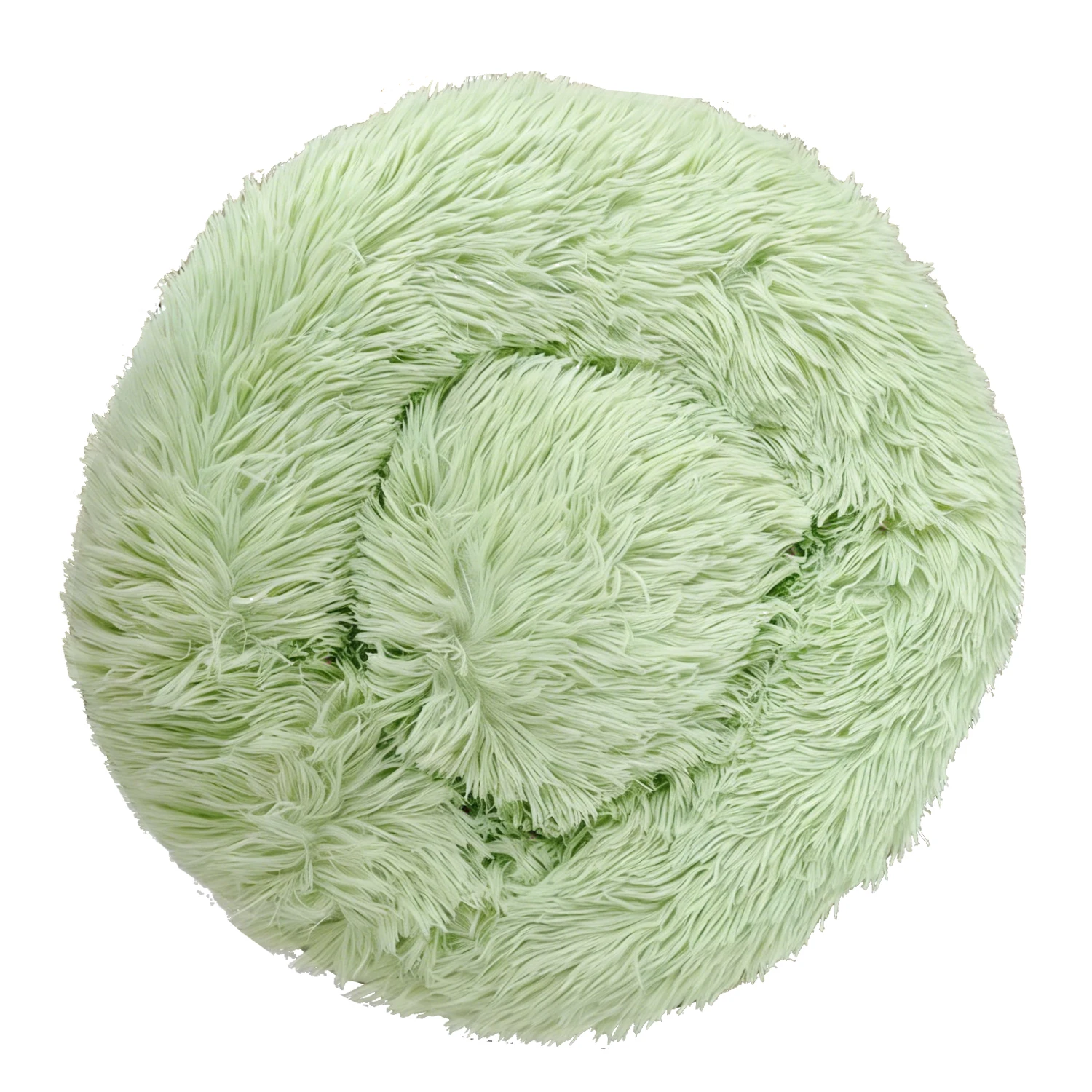 Rond hondenbed Winter warm kattenbed Pluche mand voor hond Wasbaar huisdierbed voor kleine, middelgrote en grote hondenbank Kat