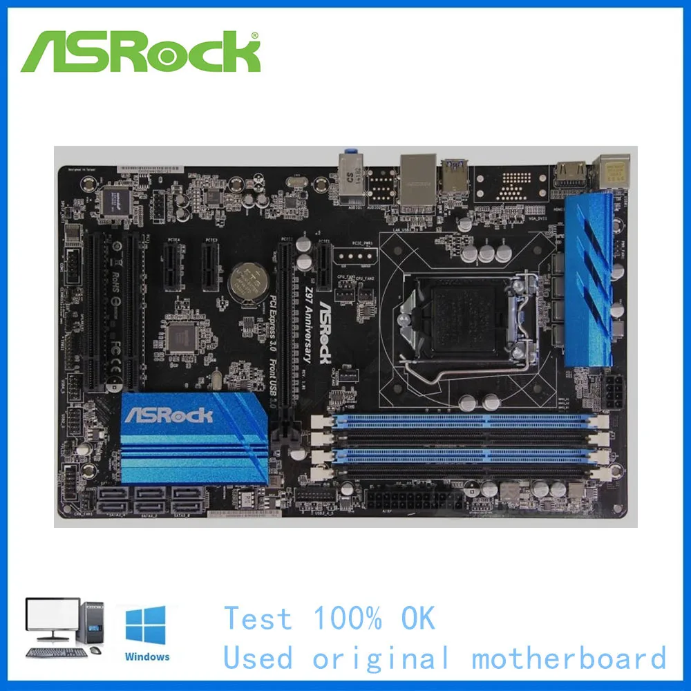 

Материнская плата Z97 Anniversary LGA 1150 DDR3