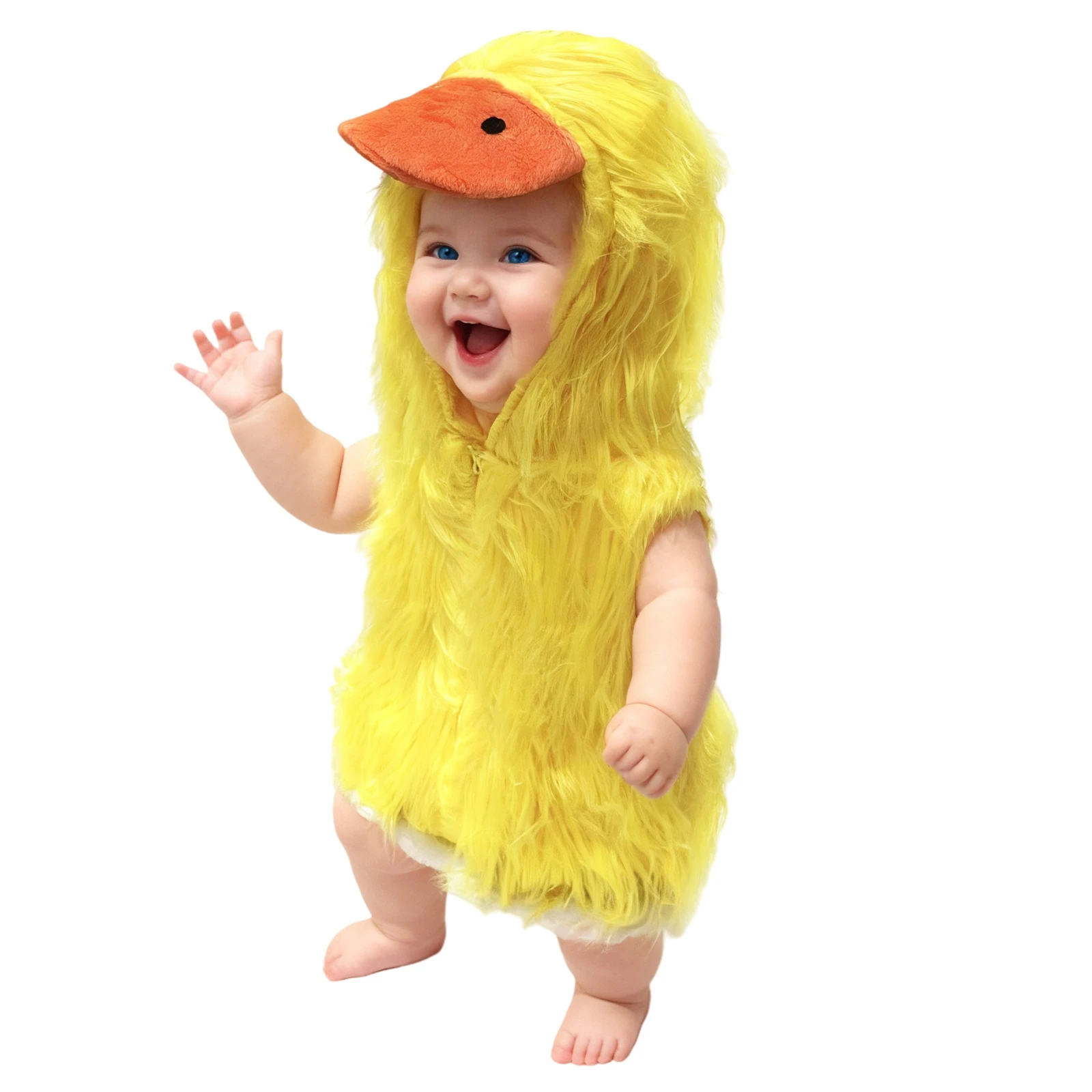 

Cute Little Yellow Duck Cosplay Costume for Kids School Performance & Halloween Carnival Party Outfit