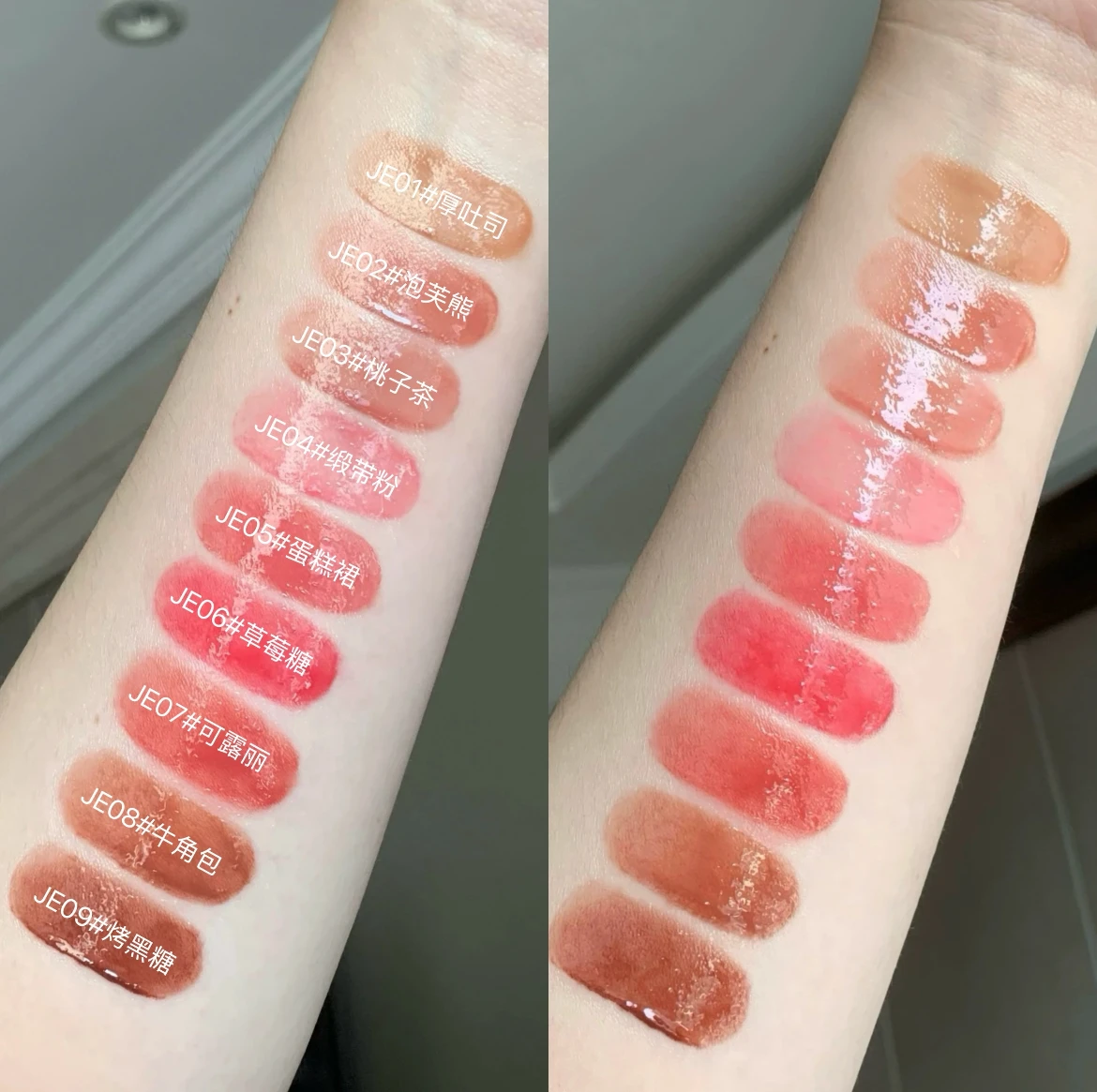 زهرة تعرف الدب طلاء الشفاه هلام ماكياج أحمر الشفاه Sweetie Bear مجموعة مستحضرات التجميل لطيف مع فرشاة الصلبة الشفاه الصقيل مائي