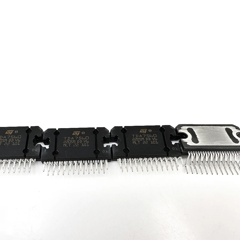 (10 peças) amplificador de rádio de carro tda7560 zip-25 chip ic novo original
