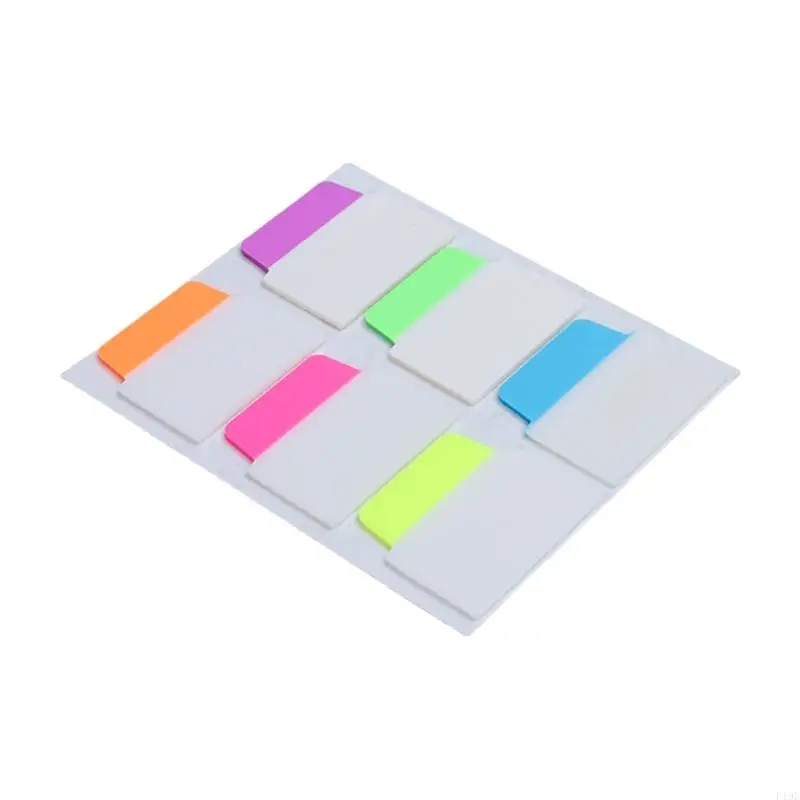 Colorful Index Label 120/160Pcs Clear Adhesive Notes Page Marker Bookmarks Writable Label Strips for Page Marking F19E