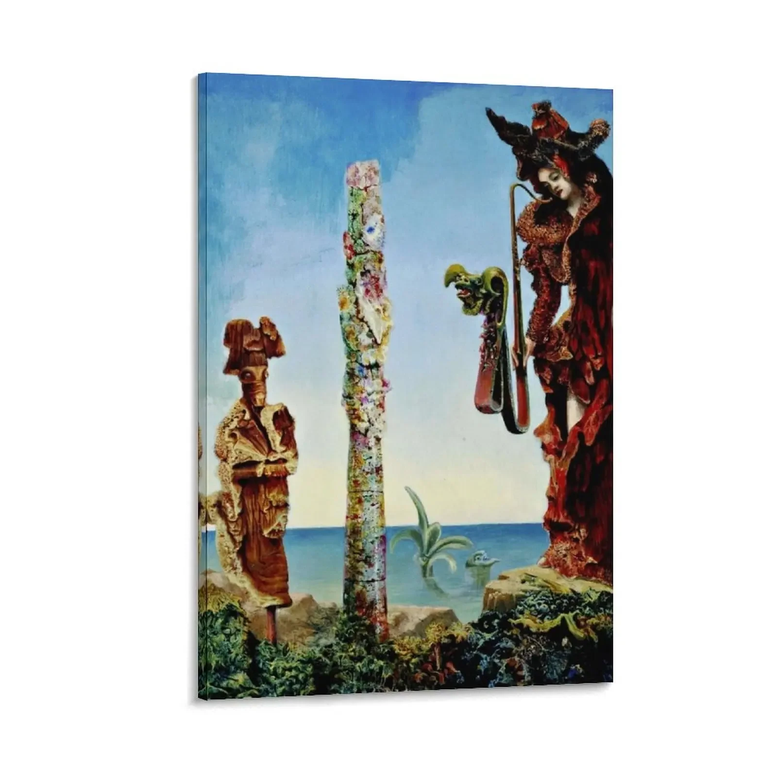 

max ernst paintings, max ernst artstyle, max ernst artwork surrealism Canvas Painting modern home decoration anime decoration