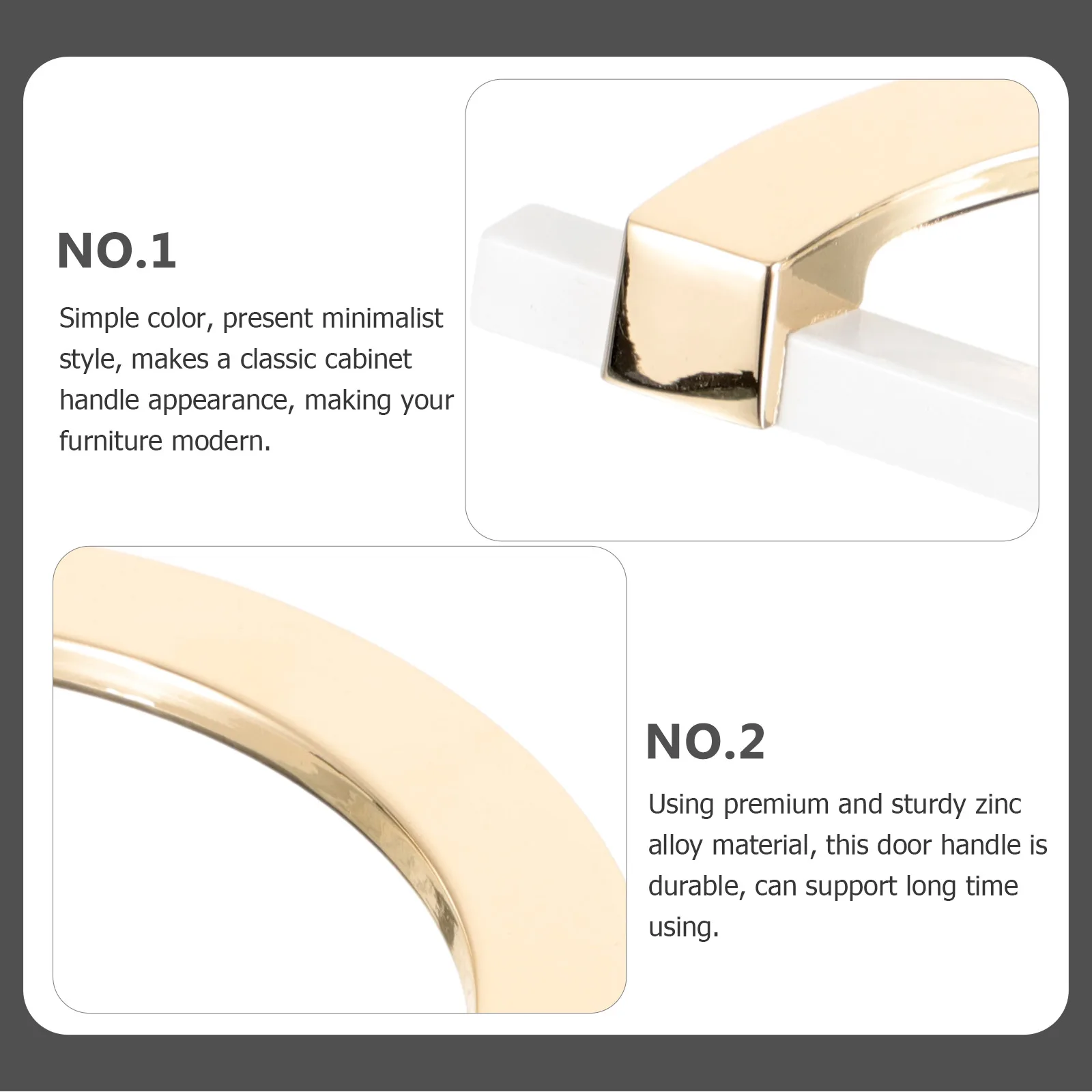 

2 pcs Semicircle Cabinet Handles Metal Drawer Pulls Decorative Wardrobe Dresser Cupboard Closet Door Knobs Small Furniture