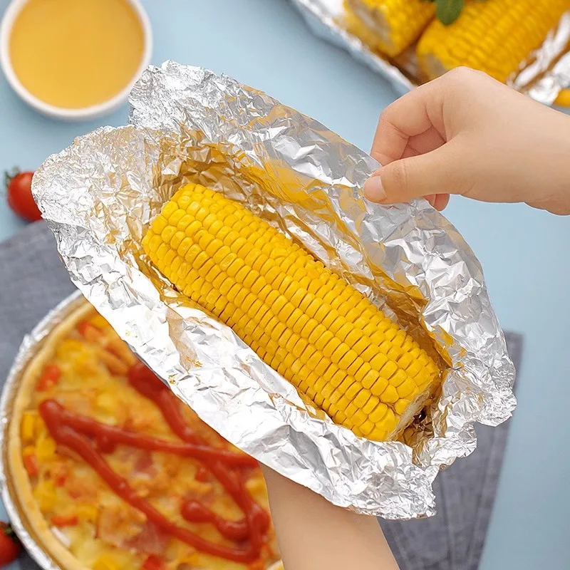 Folia spożywcza CHAHUA do użytku domowego, najlepsza specjalna folia aluminiowa do grilla zapewniająca doskonałe wrażenia na grillowanie