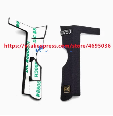 New Interface Left Side Grip Rubber +LOGO +FX Unit For Nikon D750 Camera