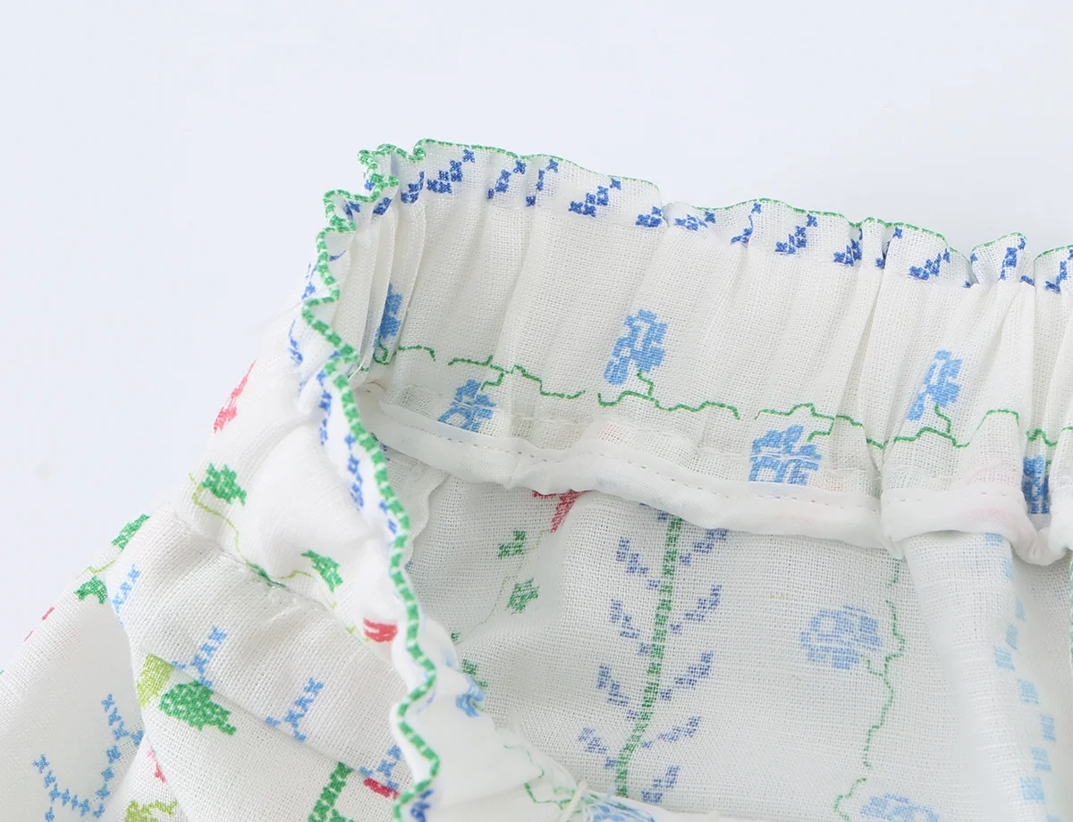 TFMLN Neues Damen Sexy Print Shorts Set Sommer Strand Locker Sitzender Rückenfreier Sling-Top mit Unregelmäßigem Schnitt und Mini-Shorts Zweiteiliges Set – Detail 18