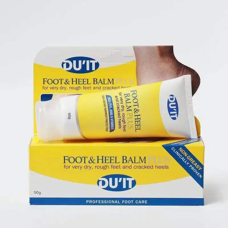 Australie DUIT-Baume pour talons de pieds secs, 25% d'urée, plus crème pour peau sèche, réparation des talons secs craquelés et callosés, fréquence des peaux dures, 50g