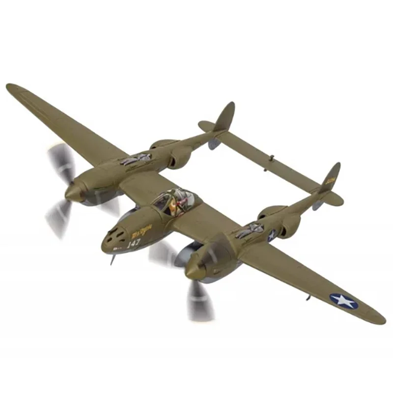 Diecast 1:72 Scale AA36615 P-38G 194 Fighter Alloy Finished Simulation Model Static Decoration Souvenir Gifts For Adult Boy