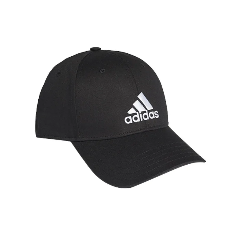 Adidas brand summer outdoor sports cotton baseball cap, unisex, couple style, black-FK0891