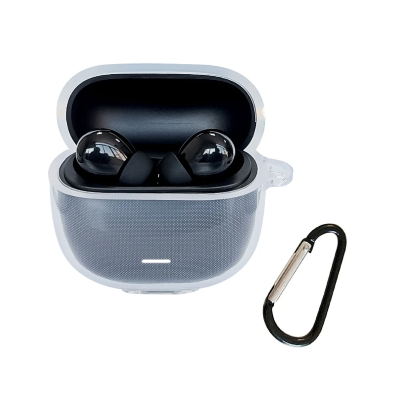 เคสป้องกันแบบยืดหยุ่นเหมาะสำหรับหูฟังไร้สาย Buds 6 Lite กันกระแทกครอบคลุมแขนป้องกันรอยขีดข่วนใช้งานทุกวัน H7JF