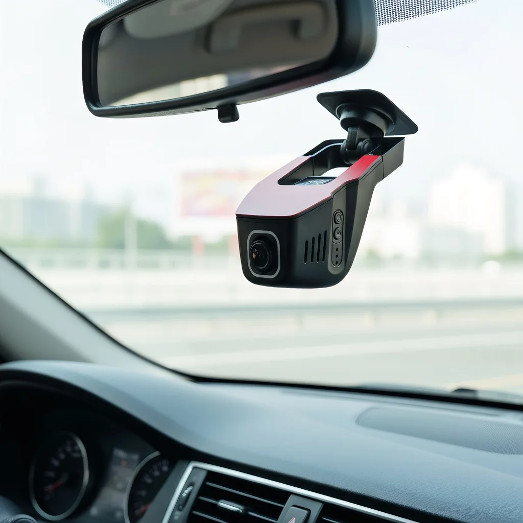 

U-Shape Event Data Recorder: Built-in Wi-Fi, Smartphone Link, HD Camera, 24H Parking Mode