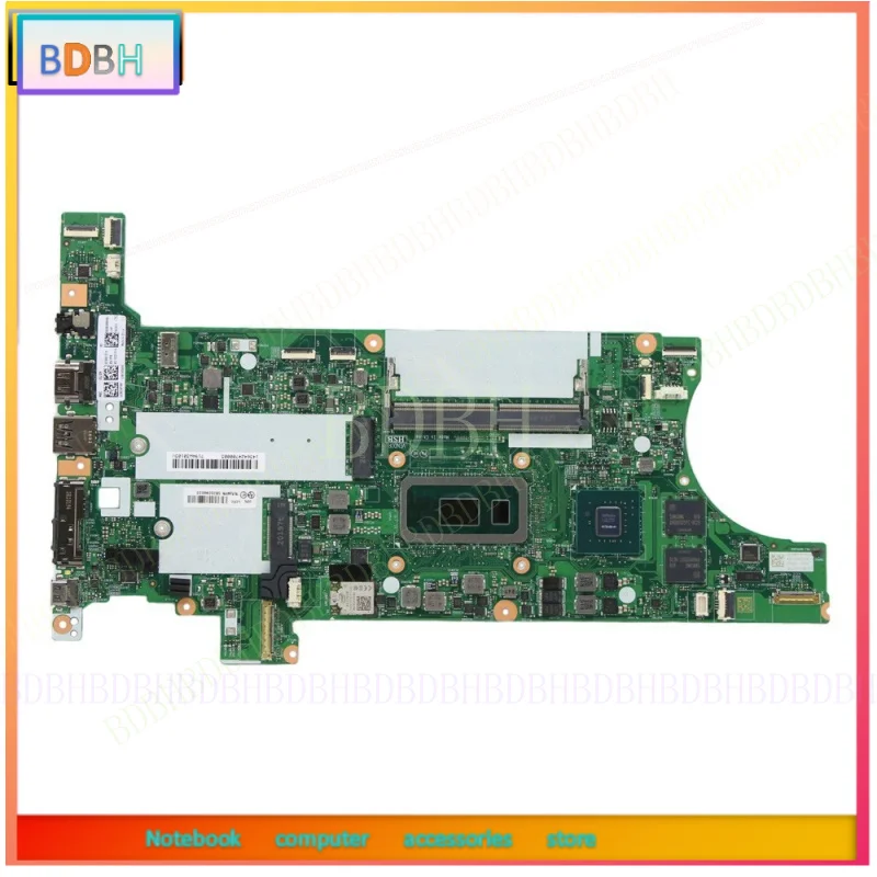* 5B20Z45943 For ThinkPad T14 T15 Gen 1  Laptop Motherboard NM-C931 I7 10510U 16G