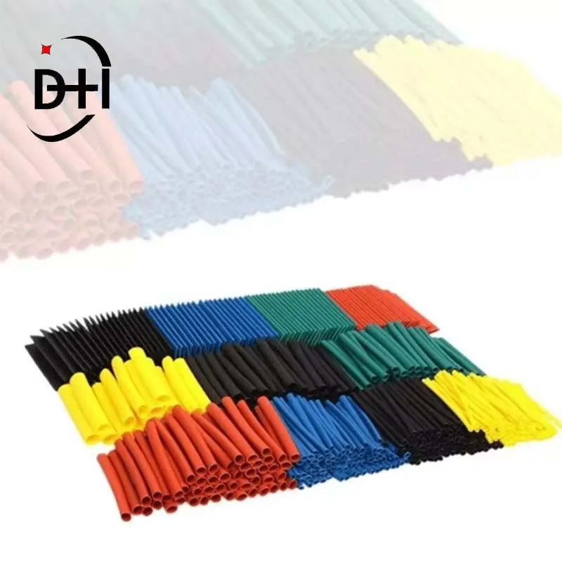 Shrinking Heat Shrink Tube Set, protetor de cabo, USB Cable Wire Organizer, Winder, proteção ambiental, 530Pcs