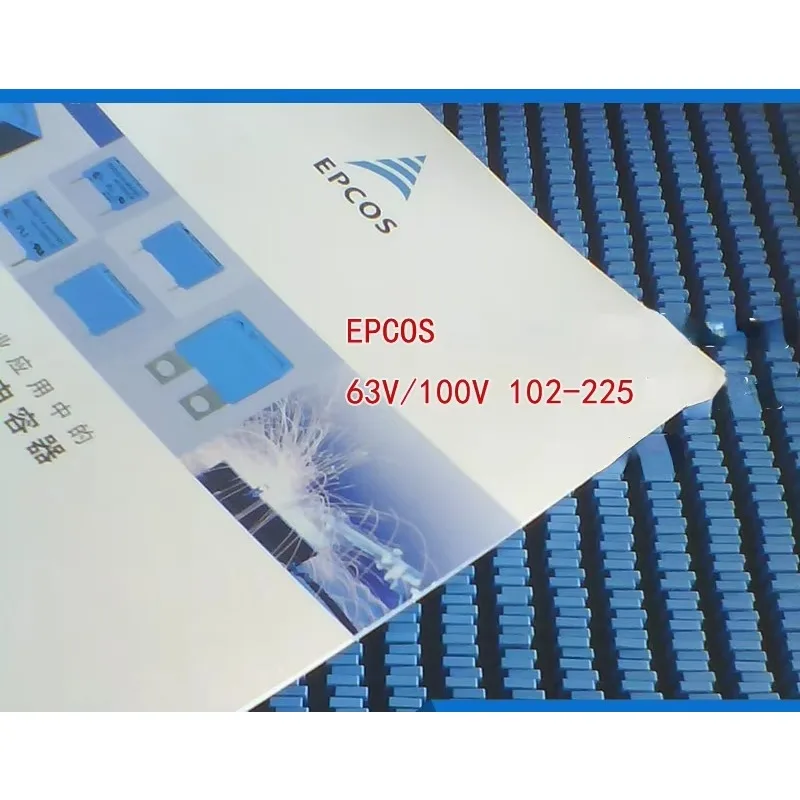 100pcs EPCOS Film Correction capacitor 63V/100V 102/152/222/332/103/223/333/473/104/224/334/474/684/105/225 pitch 5mm 5%