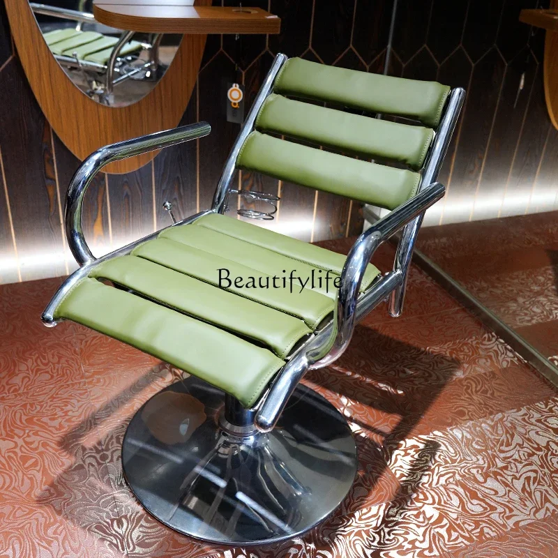 For Hair Salon Lifting Chair Shape Hot Dyeing Hair Cutting Chair