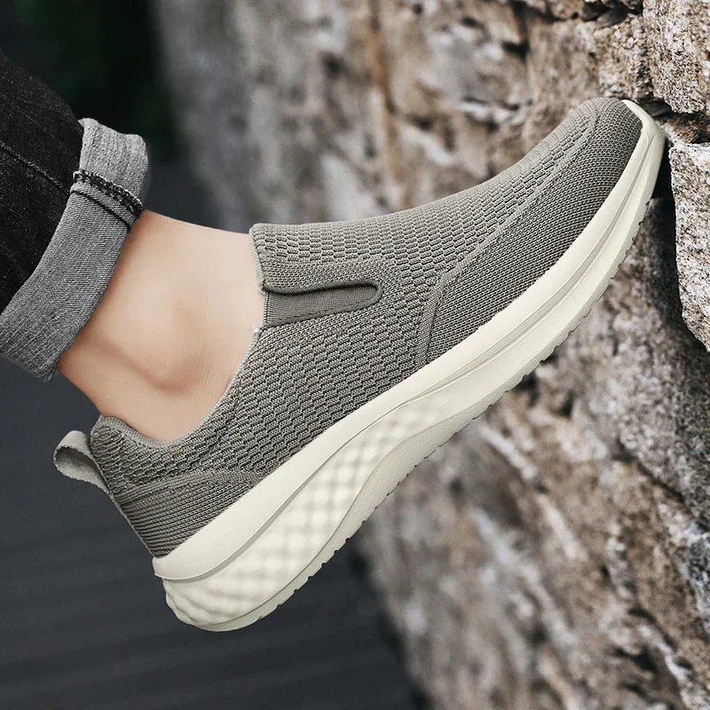 Модная мужская повседневная обувь для бега на открытом воздухе, модные мужские кроссовки, мужская повседневная обувь, дышащая легкая прогулочная обувь