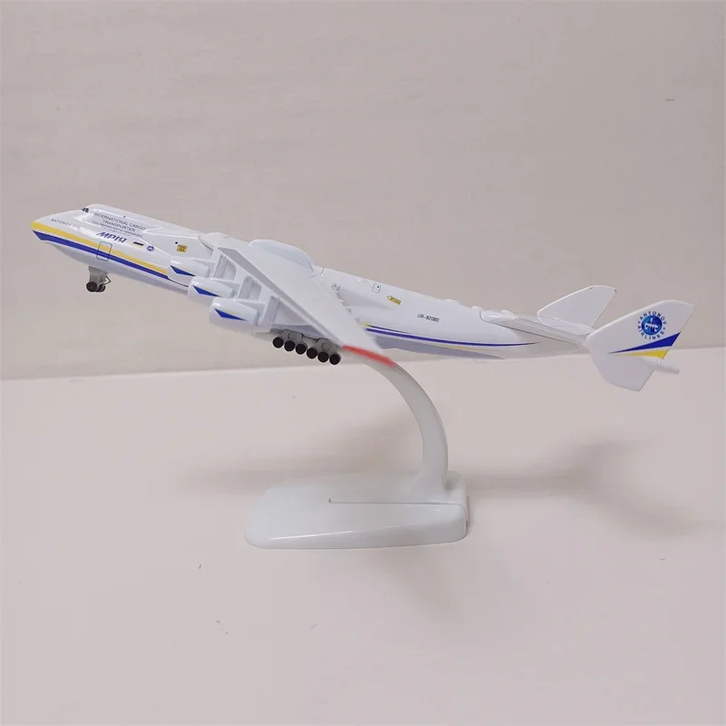 20cm Alloy Metal Soviet Union Air ANTONOV 225 An-225 Mriya WORLD BIGGEST CARGO 1/400 Scale Diecast Airplane Model Plane & Wheels