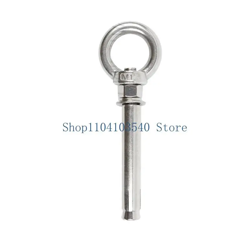 02DC Expansion Bolt with Internal Eye Bolt Set of 5 Expansion Screws M8x90mm/m8x80mm/M8x100mm Option Fixing Wire Rope