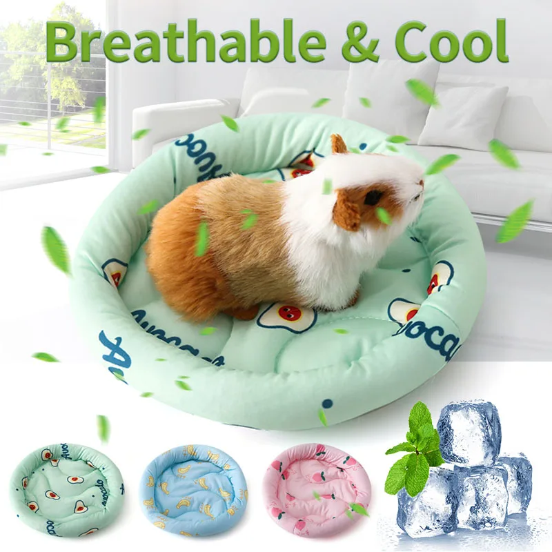 Hamster Nest Mat Small Pet Litter Mat Small Animal Bed Cushion Mat For Squirrel Hedgehog Rabbit Warm Soft Guinea Pig Bed House