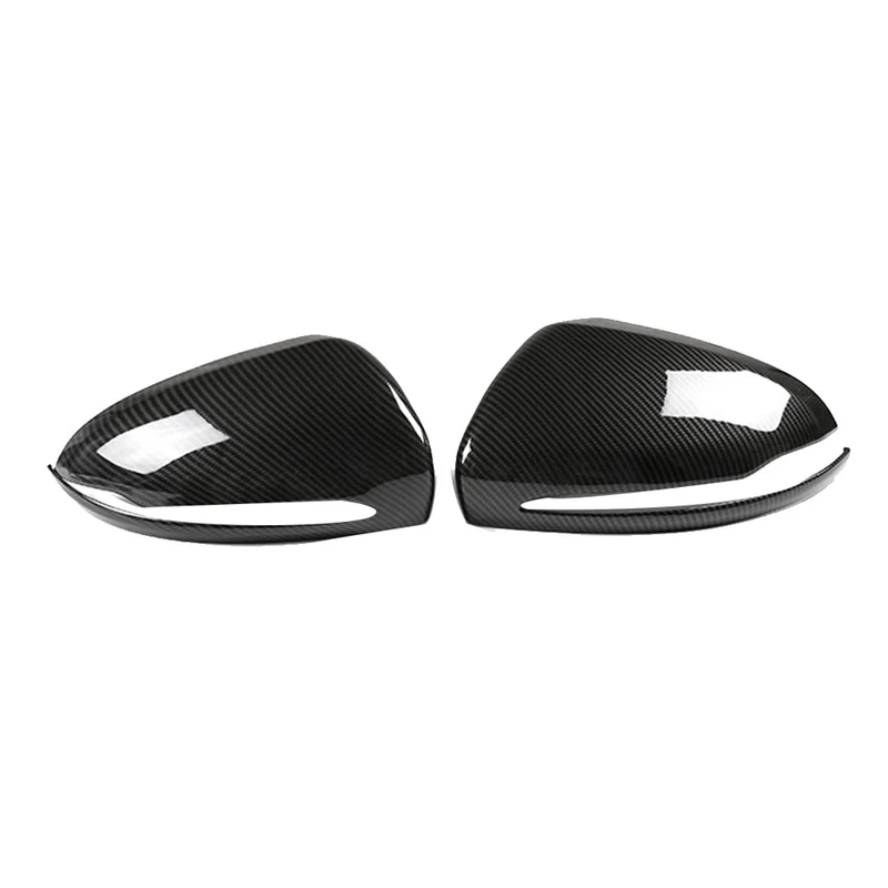 1Pair Rearview Mirror Cover Trim for Mercedes Benz C S E GLC Class W205 W222 W213 X253 16-23 Side Wing Mirror Shell LHDB