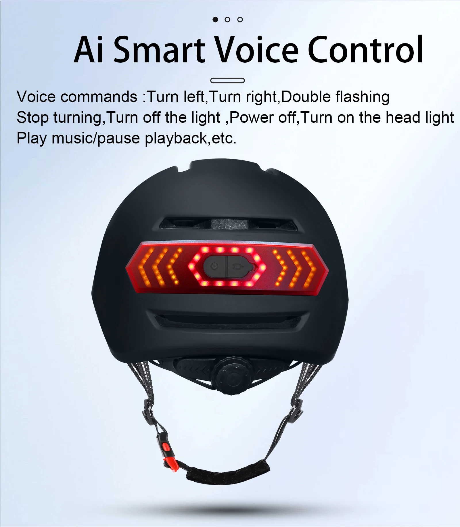 city commuter speaker headset bike BT smart AI smart helmet skateboard electric scooter helmet with turn signal light