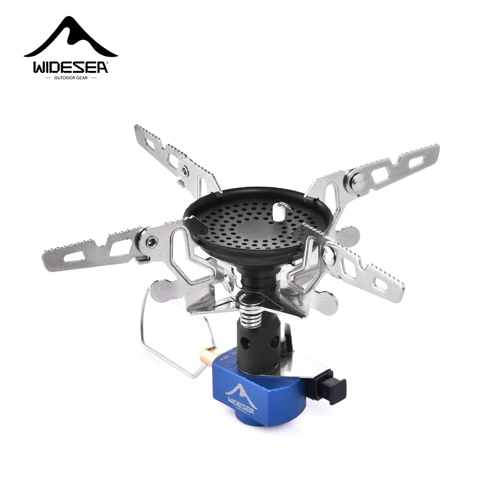 Outdoor Camping Gas Burner Outdoor Stove 3300W with Igniter Camping Equipment Portable Tourist Survival Bushcraft Kitchen - view 2