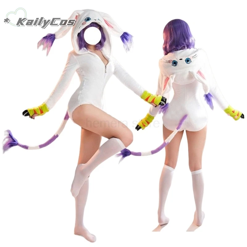 Kostium króliczka Kostium damski Kostium dziecięcy Kostium królika Halloween Garnitur damski Anime Bodysuit Костюм Зайки Kombinezon Зайца