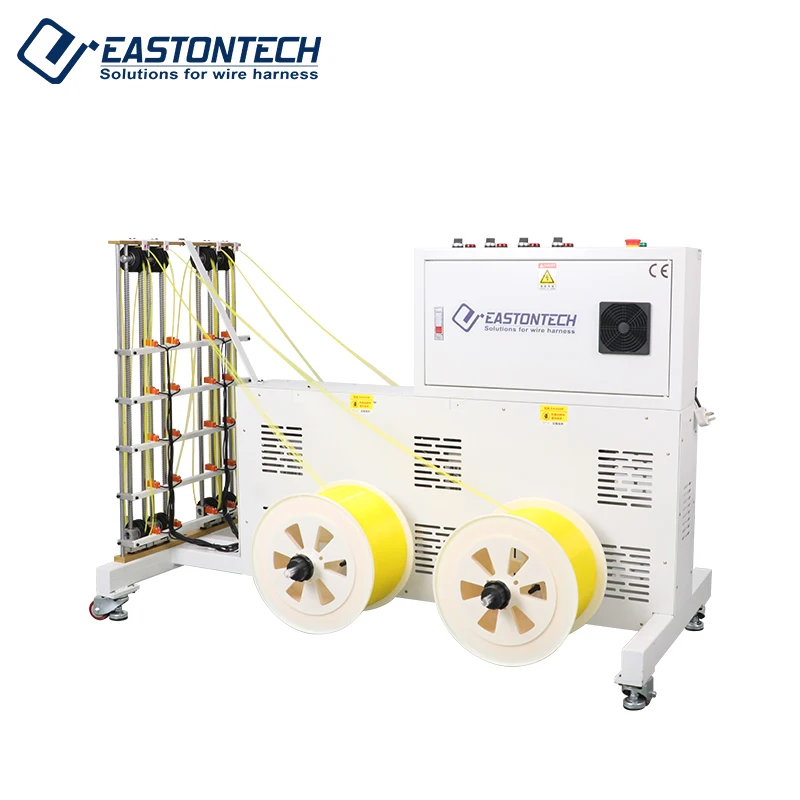 High Quality Top Quality Automatic Wire Unwinding Machine EW-1780 Universal Double Wire Cable Feeding Machine