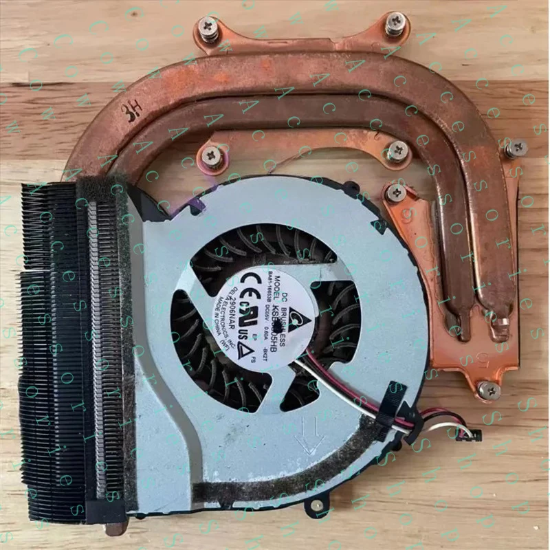 

PP+ Original KSB0805HB BA62-00675A BA62-00675B for Samsung NP550P5C NP550P7C NP550 CPU Cooling Heatsink with Fan 100% TEST OK