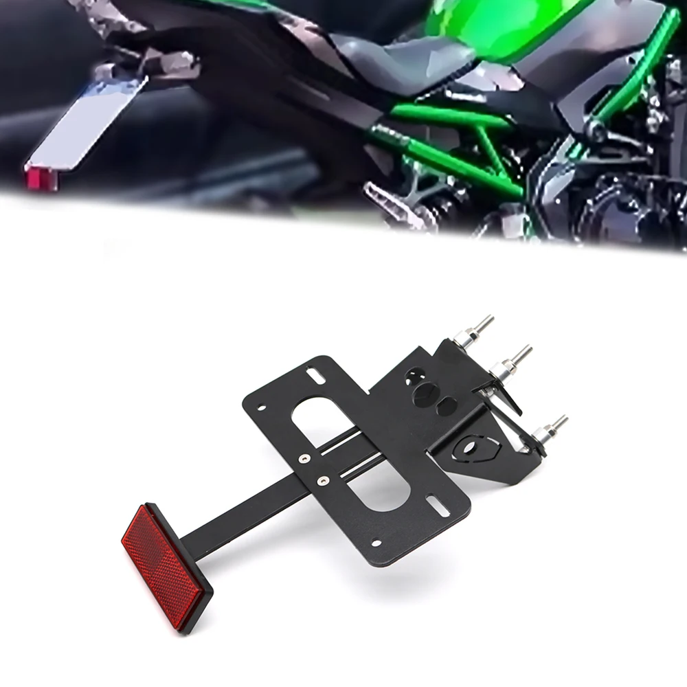 Per Kawasaki Z900 2017-2023 2024 2025 ZH2 2020-2024 Coda Posteriore Tidy Numero Portatarga Moto Fender Eliminator Kit