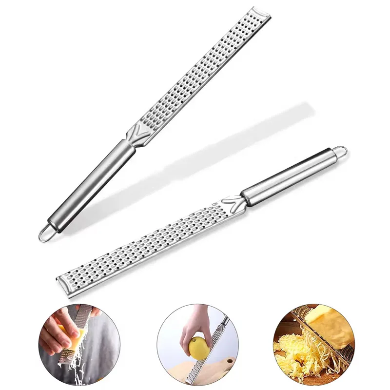 Rallador de limón Zester, rallador de limón profesional Zester de cítricos, herramienta Zester de limón para queso cítrico