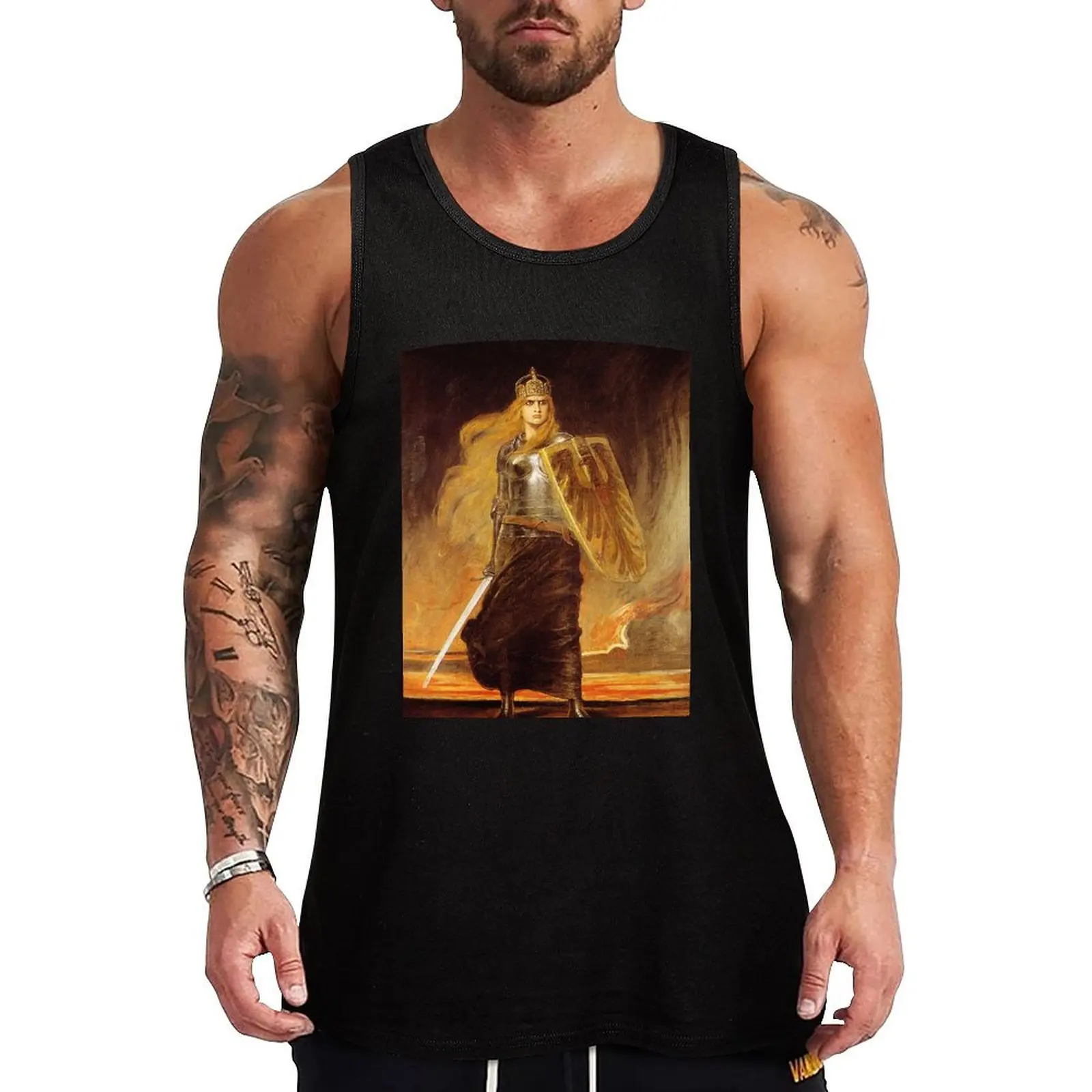 Germania 1914 Tank Top Anti Odor Tank Top Moisture Wicking Workout Shirt
